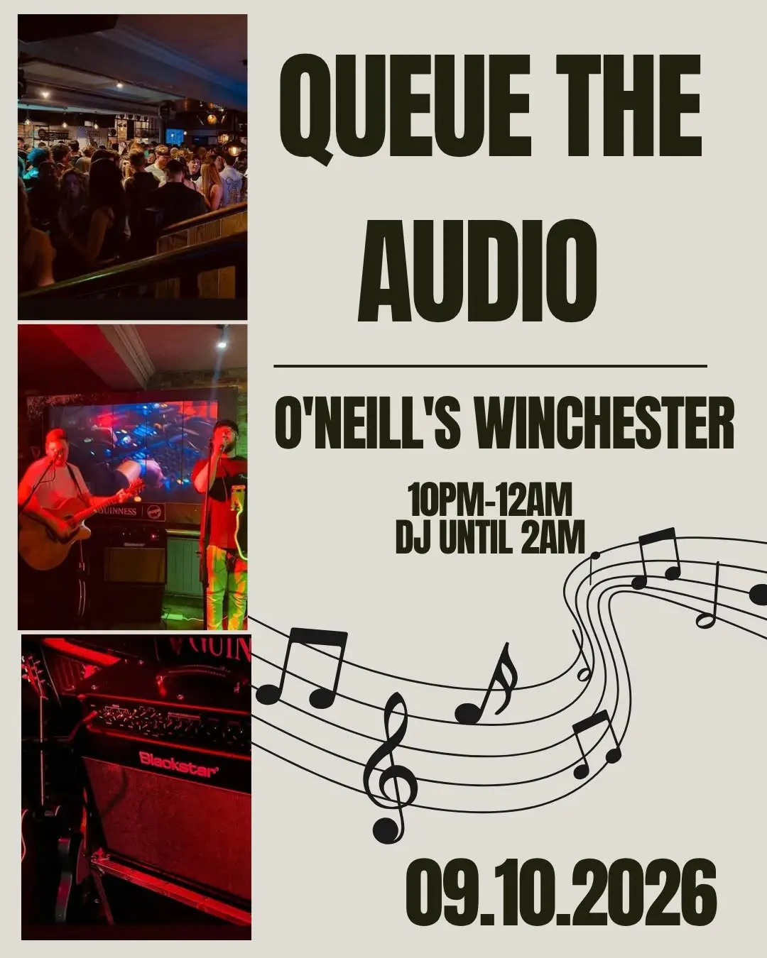 Queue The Audio