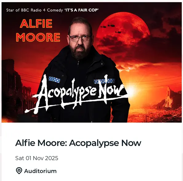 Alfie Moore: Acopalypse Now