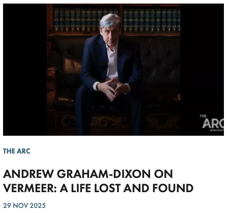 Andrew Graham-Dixon on Vermeer: A Life Lost and Found