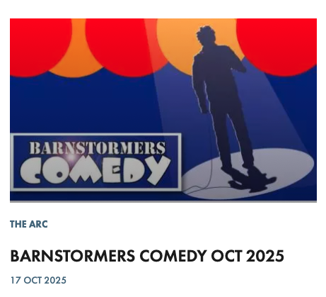 BARNSTORMERS COMEDY OCT 2025