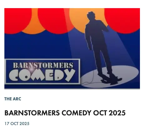 BARNSTORMERS COMEDY OCT 2025