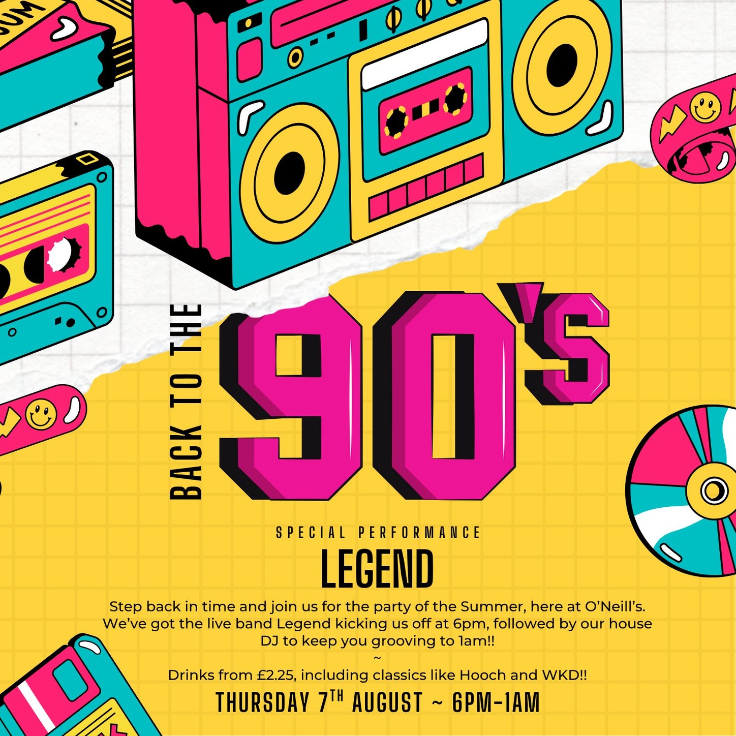 Back To The 90s with LEGEND Back To The 90s with LEGEND