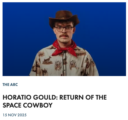HORATIO GOULD: RETURN OF THE SPACE COWBOY