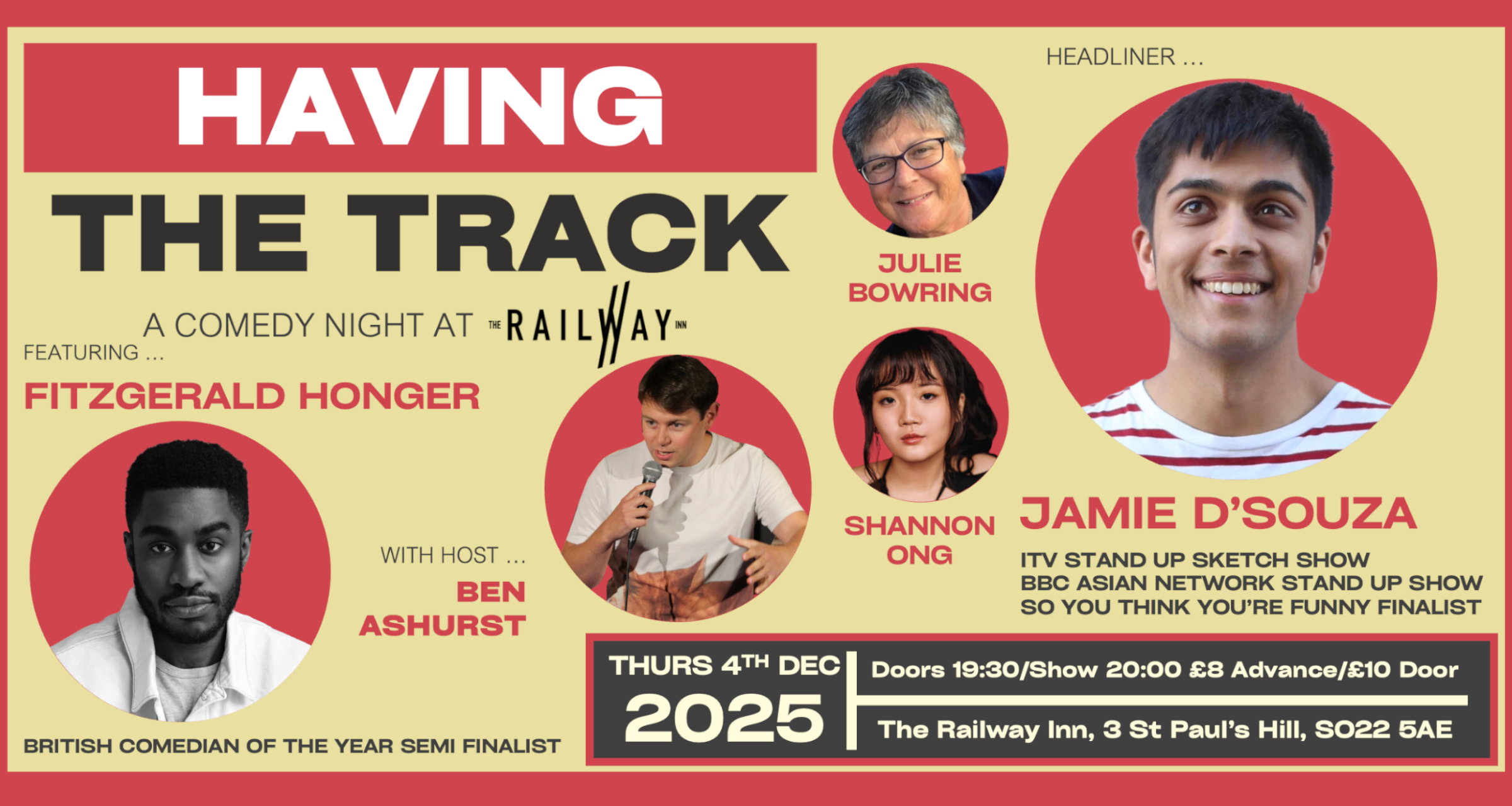 Having The Track Comedy Having The Track Comedy