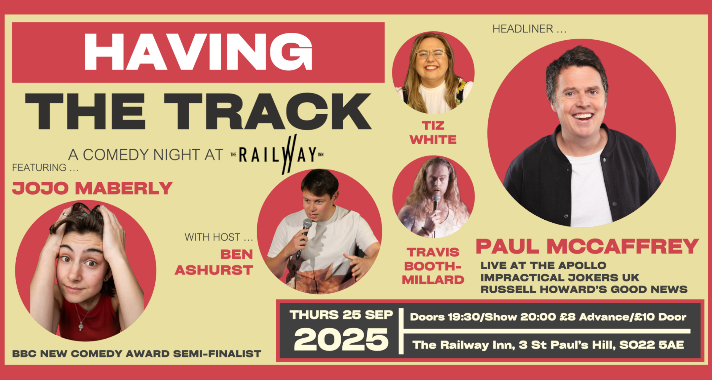 Having The Track Comedy Having The Track Comedy