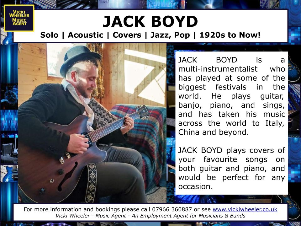 Jack Boyd Live