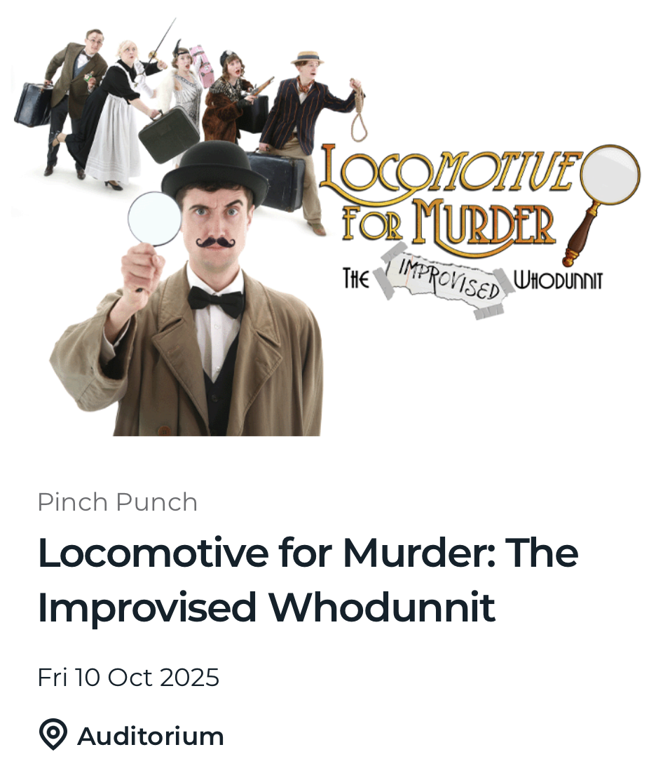 Locomotive for Murder: The Improvised Whodunnit