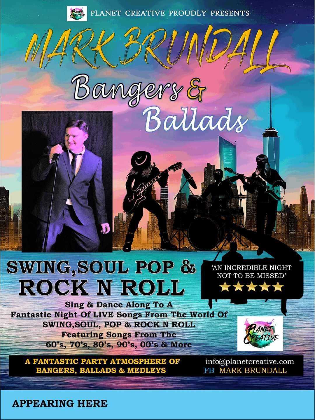 Mark Brundall: Bangers & Ballads
