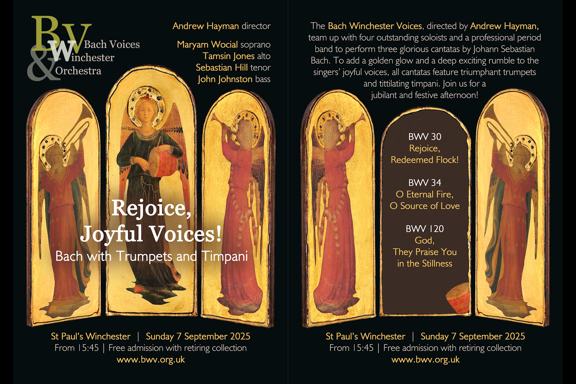 Rejoice, Joyful Voices! - Bach with Trumpets and Timpani