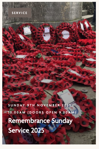 Remembrance Sunday Service 2025