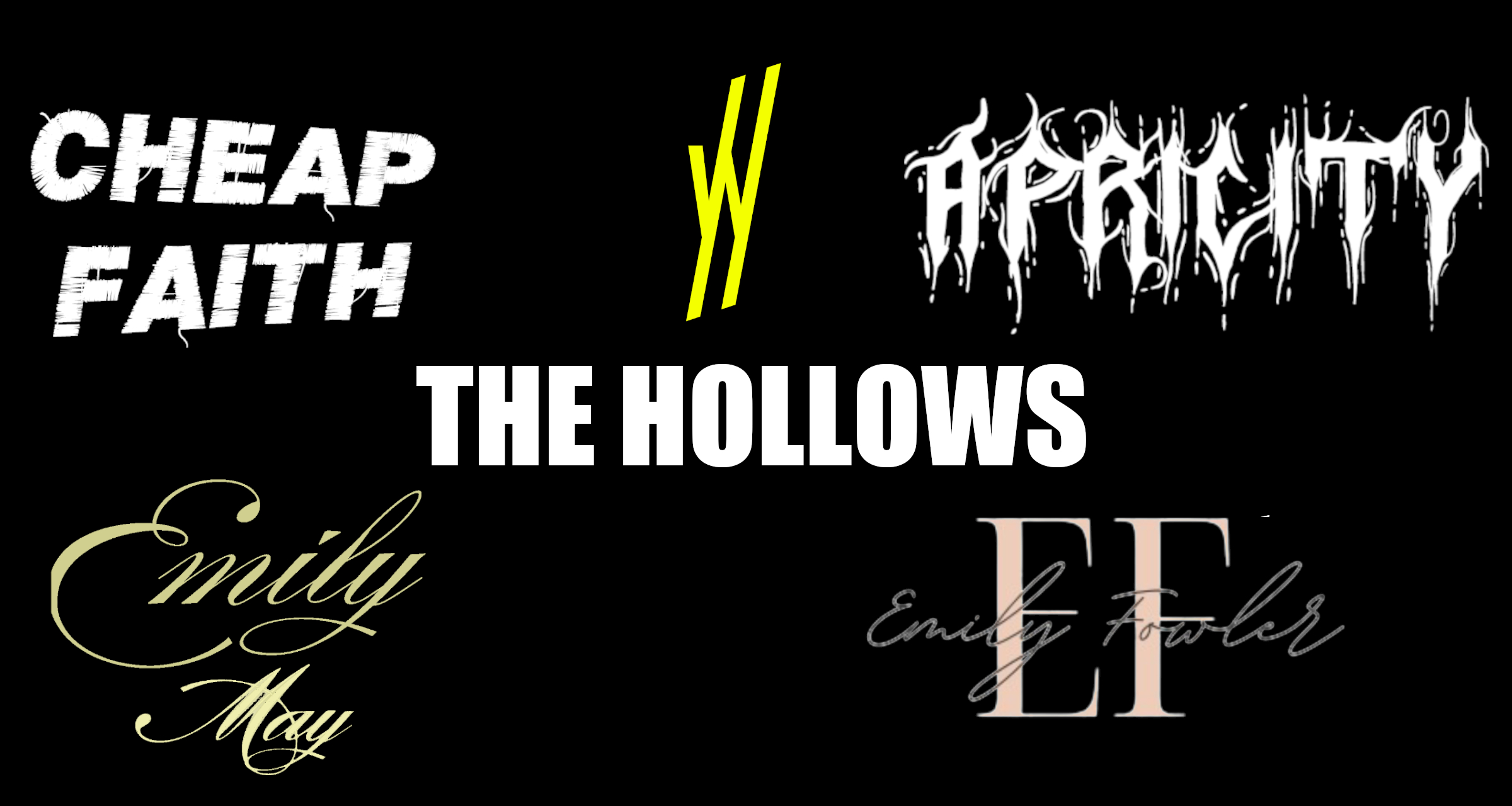 Student Charity Fundraiser: Cheap Faith + Apricity + The Hollows + Emily May + Emily Fowler