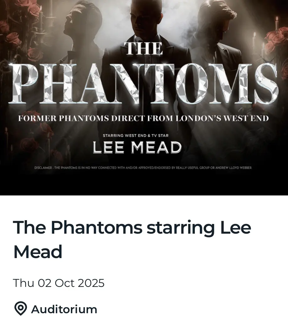 The Phantoms starring Lee Mead