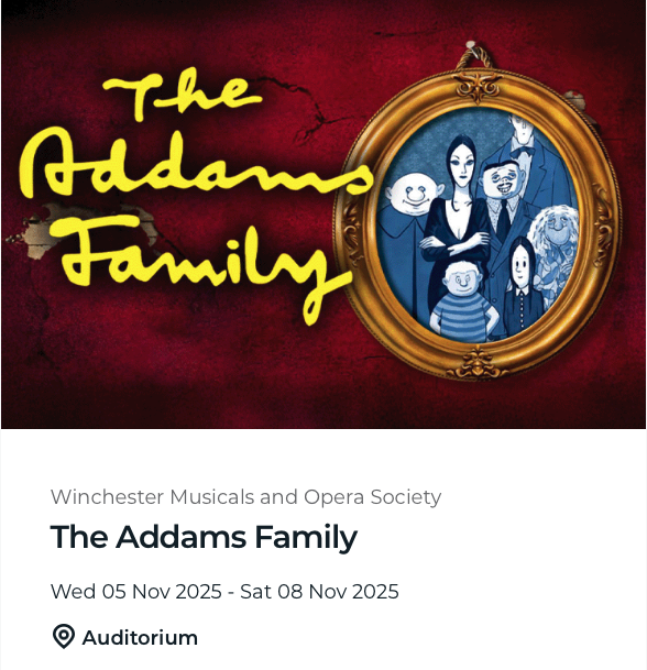 Winchester Musicals and Opera Society:  The Addams Family