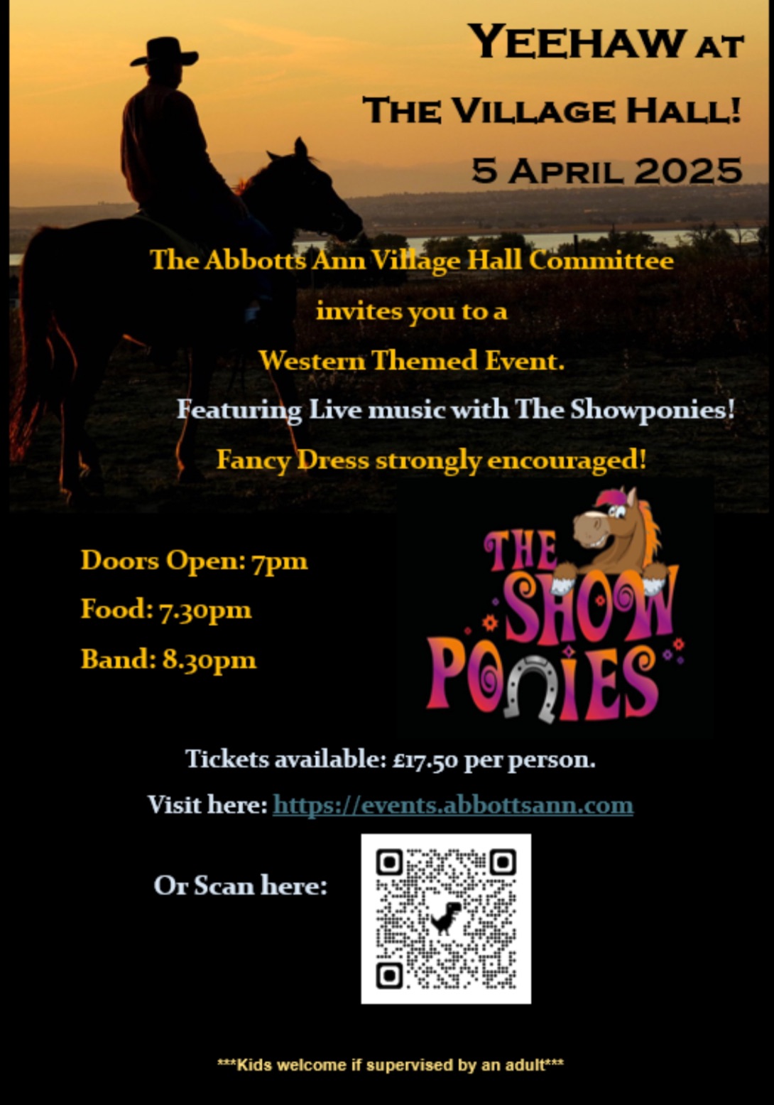 YEEHAW at the Village Hall!