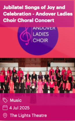 Jubilate! Songs of Joy and Celebration - Andover Ladies Choir Choral Concert
