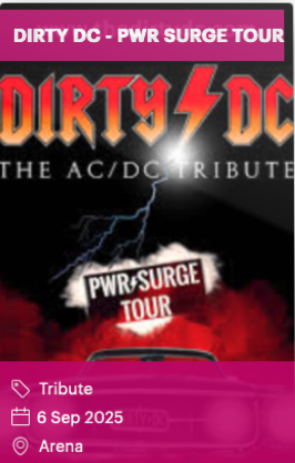 DIRTY DC - PWR SURGE TOUR
