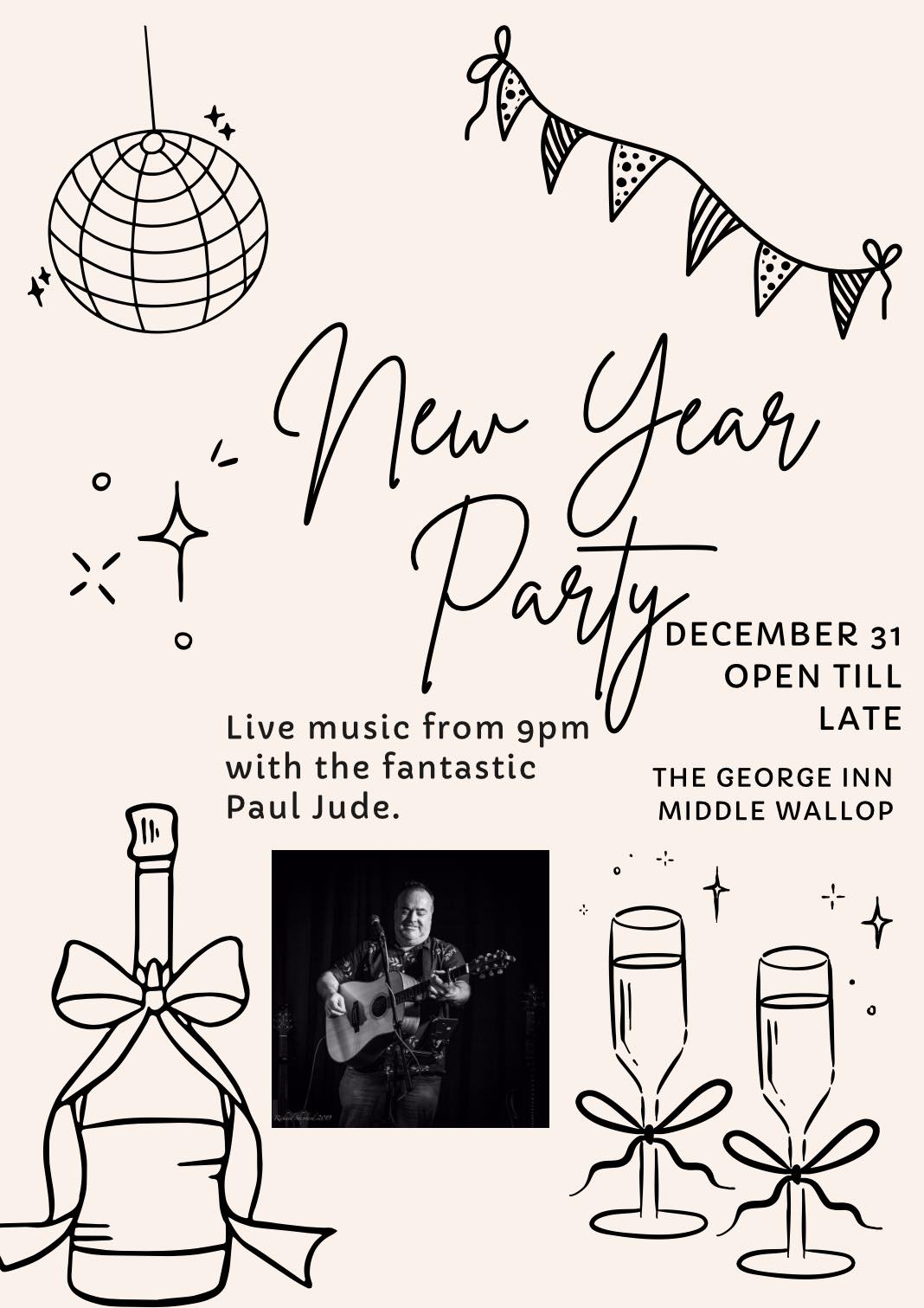 New Year Party with Paul Jude Wilson