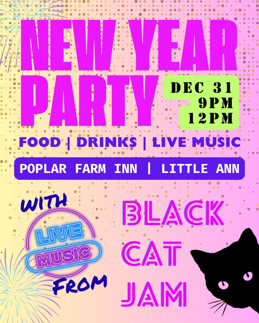 New Years Eve with Black Cat Jam