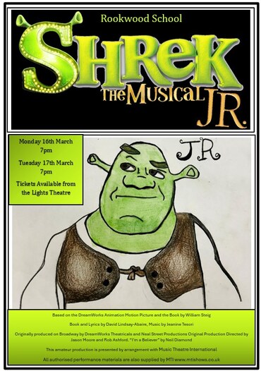 Shrek Junior from Rookwood School