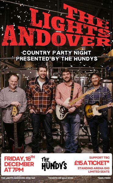 Christmas Country Party Night with THE HUNDYS