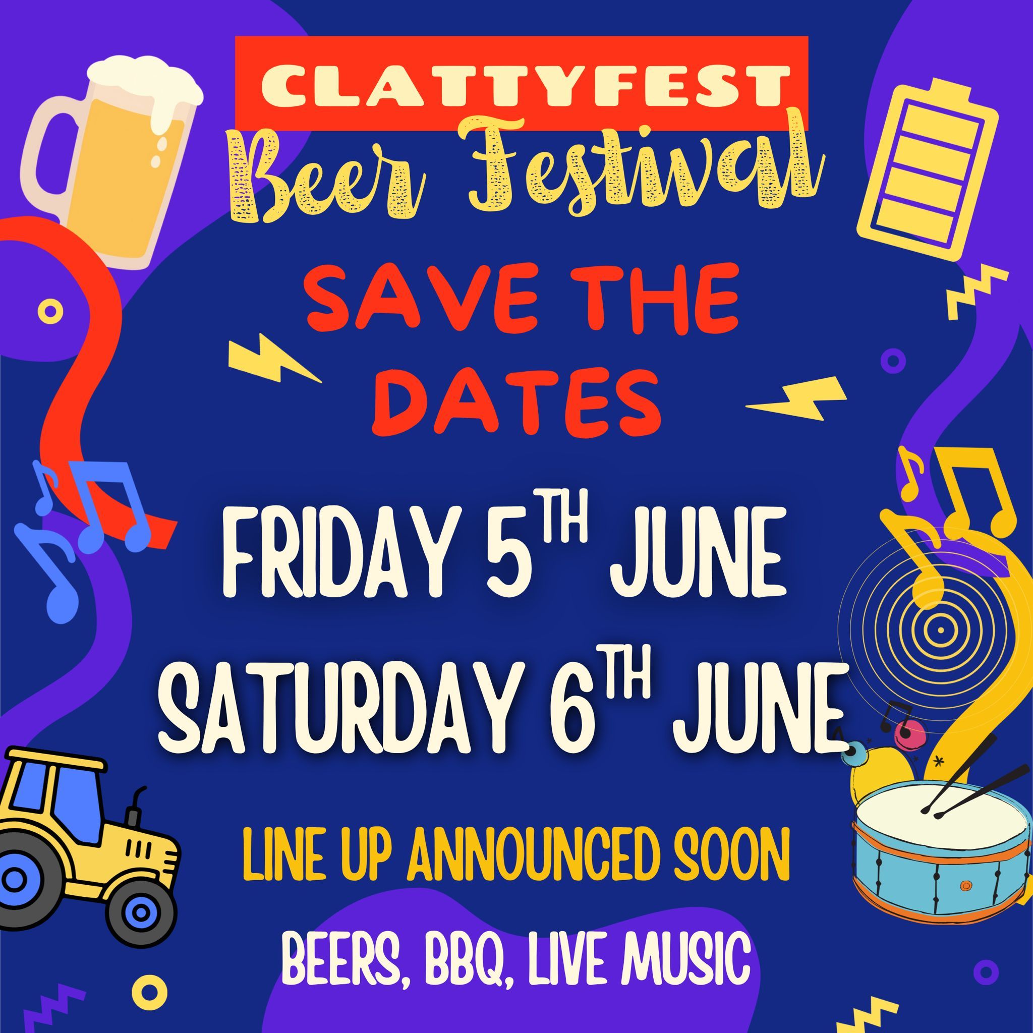 CLATTYFEST - Batteries Not Included