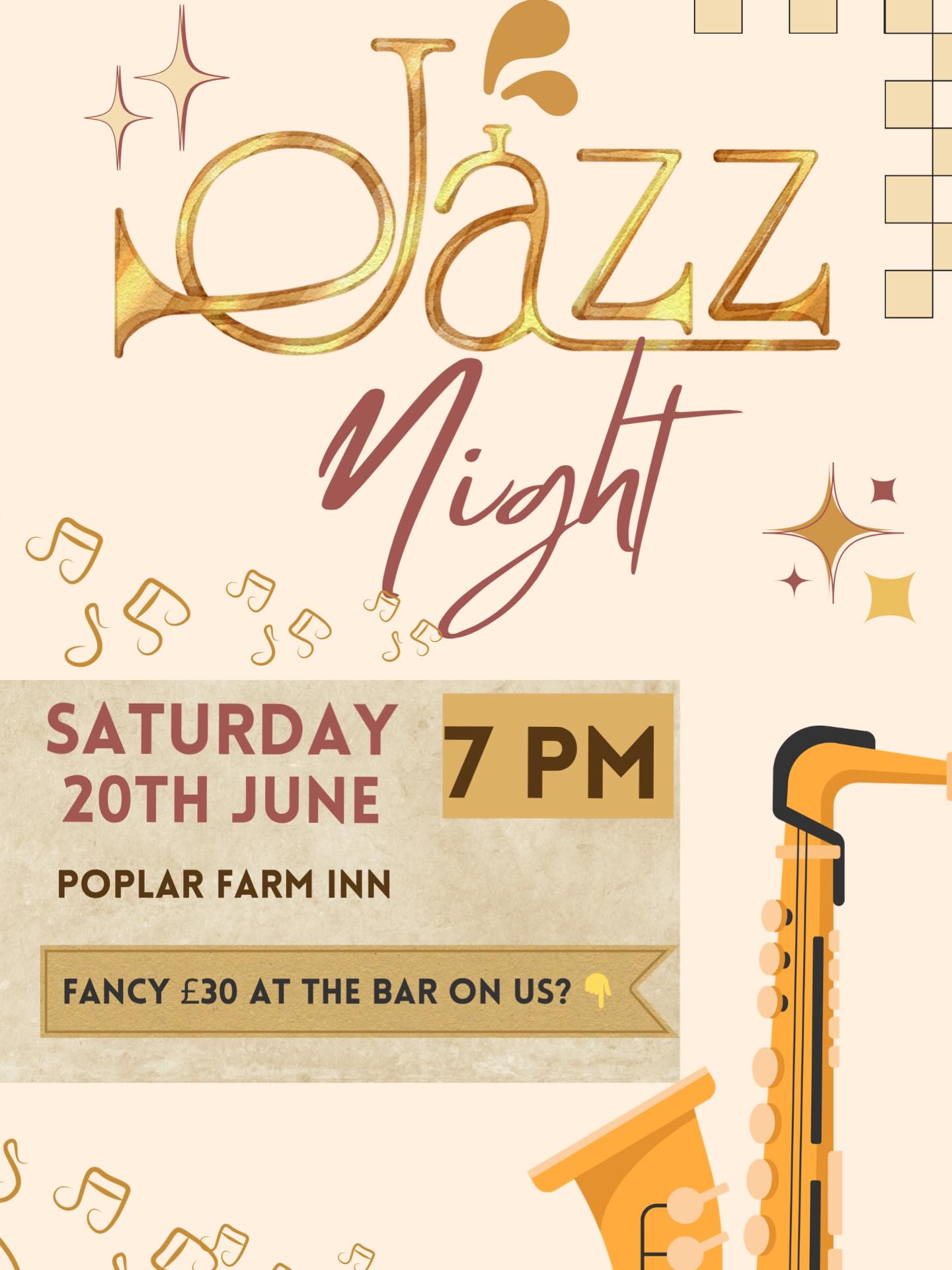 Jazz Night at the Poplar Farm