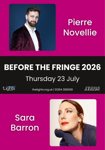 Sara Barron & Pierre Novellie - Before the Fringe 2026