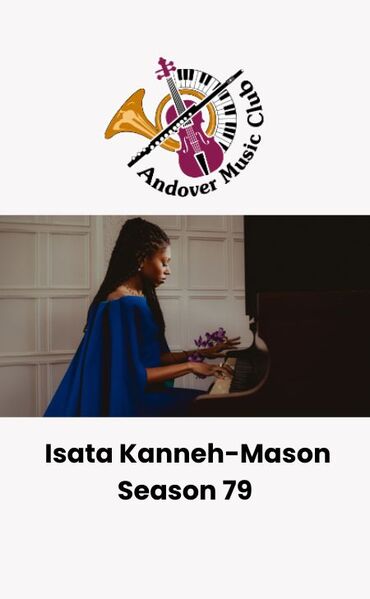 Andover Music Club present Isata Kanneh-Mason (Piano)