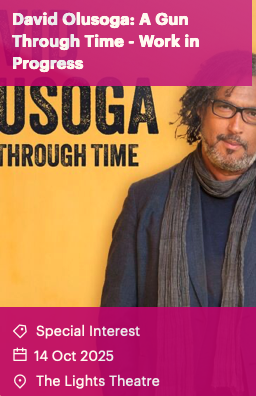 David Olusoga: A Gun Through Time - Work in Progress