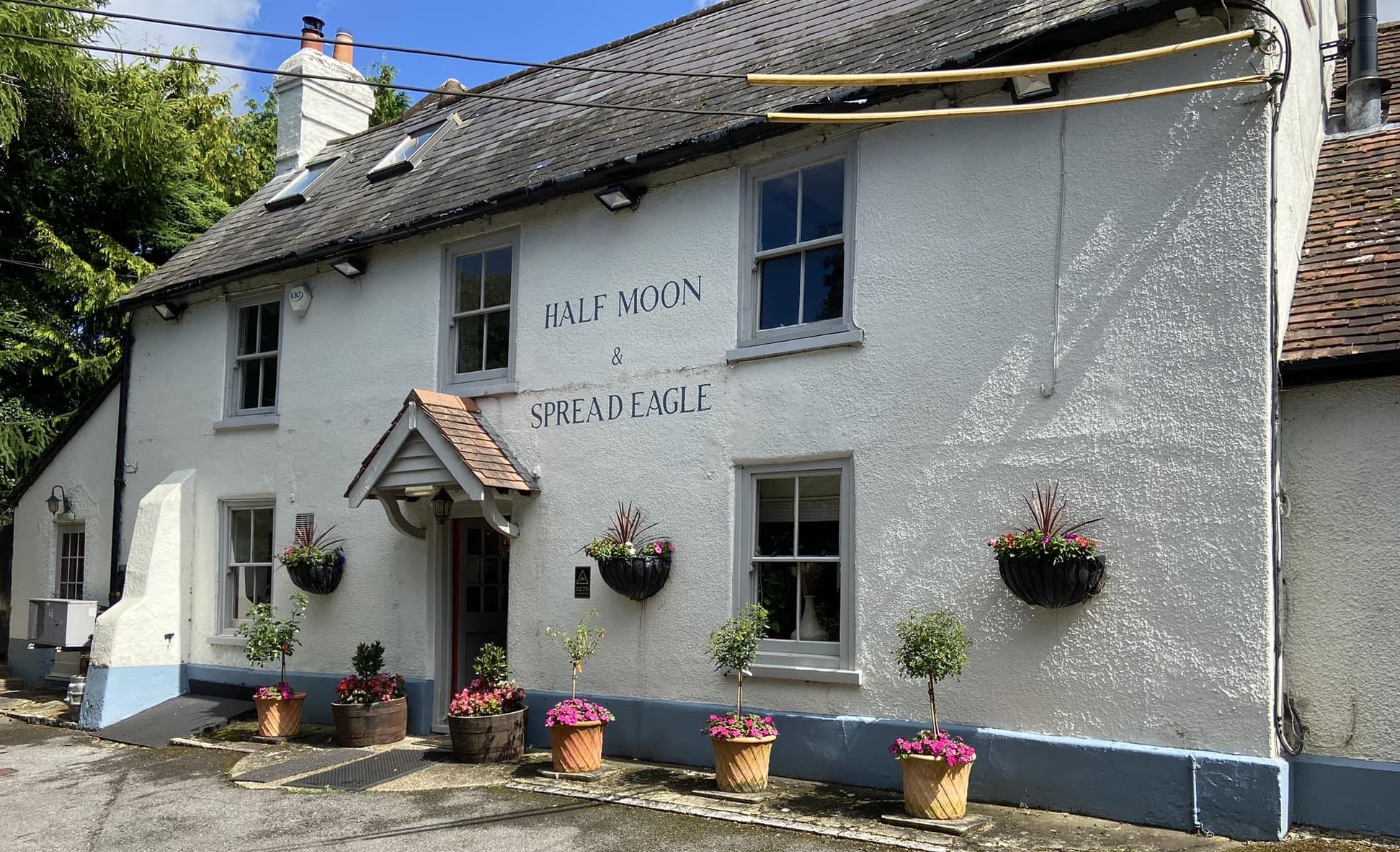 Half Moon and Spread Eagle Half Moon and Spread Eagle
